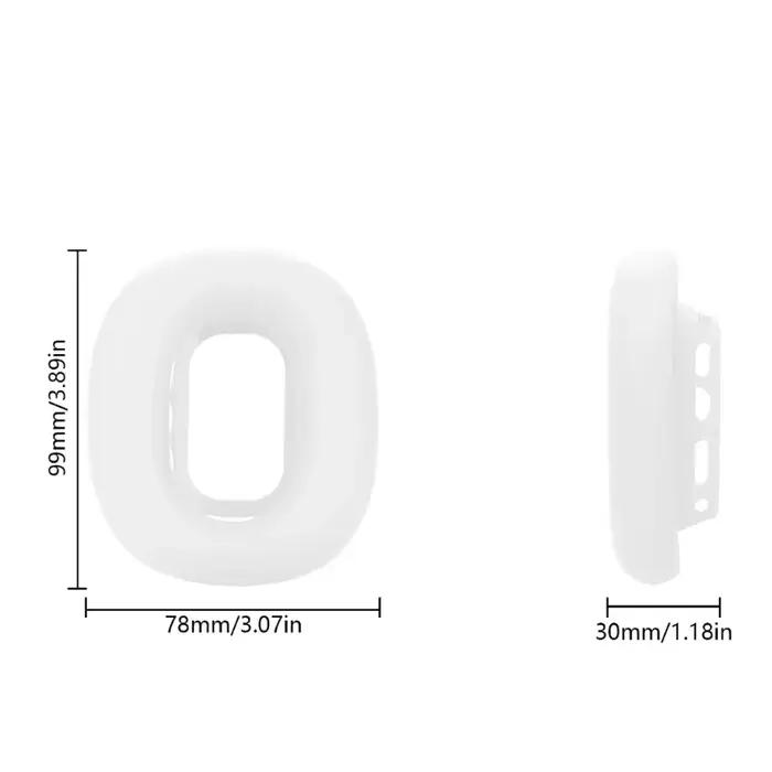 Coussinets d'oreille en silicone pour AirPods Max protecteurs d'écouteurs confortables et durables pour femmes et hommes occasions quotidiennes et spéciales