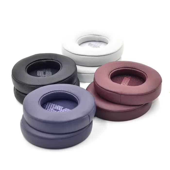 Coussinets d'oreille de remplacement en cuir protéiné et mousse à mémoire de forme pour écouteurs JBL Live 400BT 400 460NC