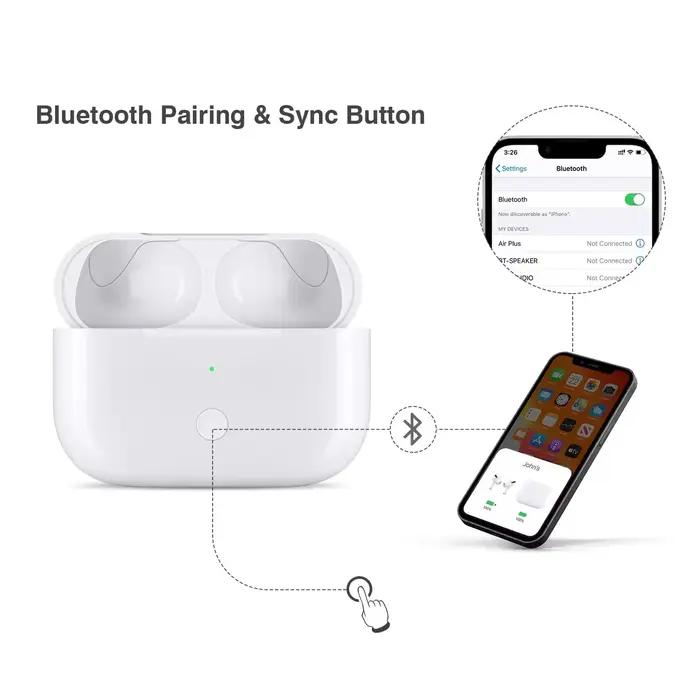 Étui de chargement sans fil pour Airpods Pro 1 et 2