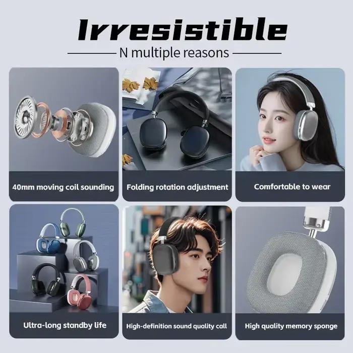 2025 nouveau Air Max Bluetooth casque écouteur sur l'oreille sans fil casques stéréo surround jeu pour Apple Iphone Xiaomi téléphone