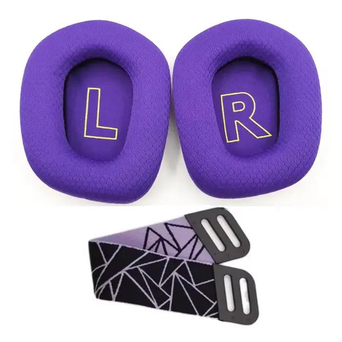 Coussinets d'oreille de remplacement pour casques de jeu sans fil Logitech G733 G535 G335 Lightspeed