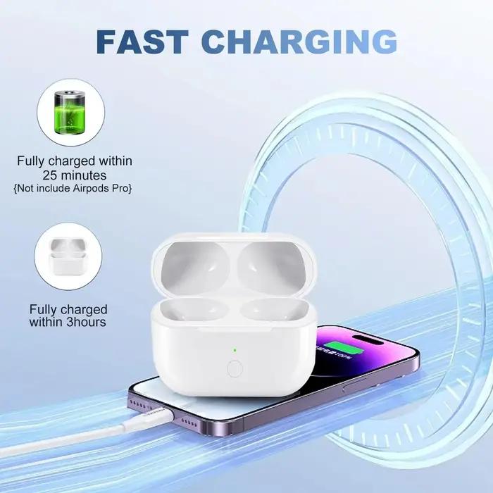 Étui de chargement sans fil pour Airpods Pro 1 et 2