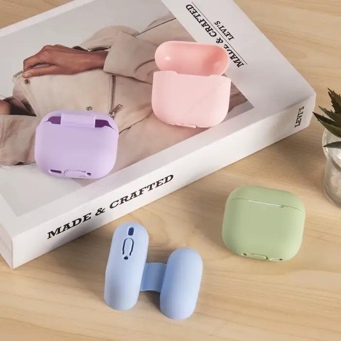 Étui de protection en silicone pour Apple AirPods 4 étanche et résistant accessoire technologie pour femmes et hommes occasions quotidiennes et spéciales
