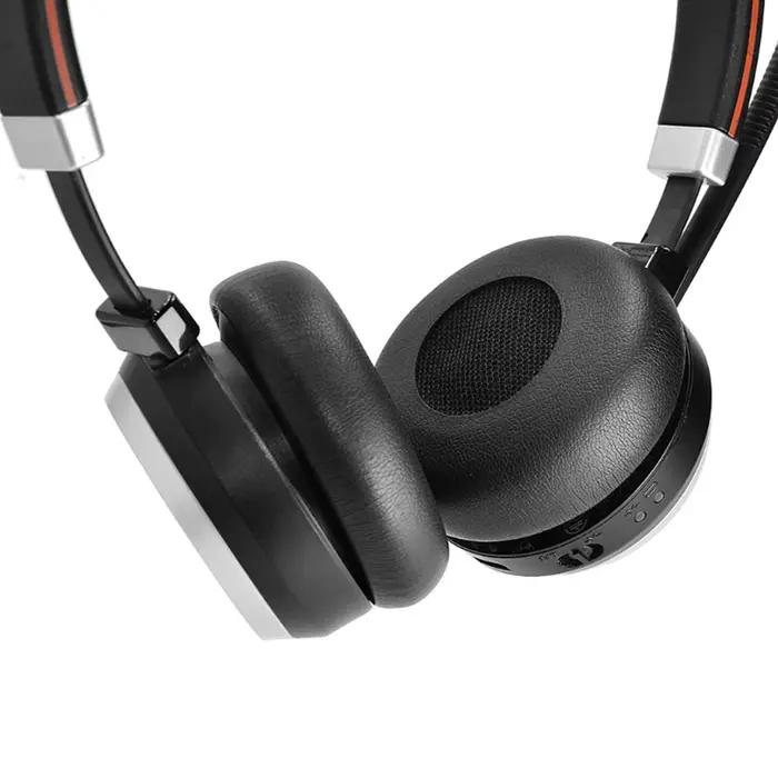 Nouveaux coussinets d'oreille en éponge noirs pour casques Jabra Evolve 20 20SE 30 30II 40 65+ améliorant la fidélité sonore et le confort auditive pour télétravail et conférences vidéo