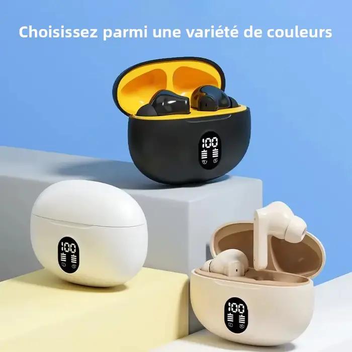 Écouteurs intra-auriculaires sans fil TWS