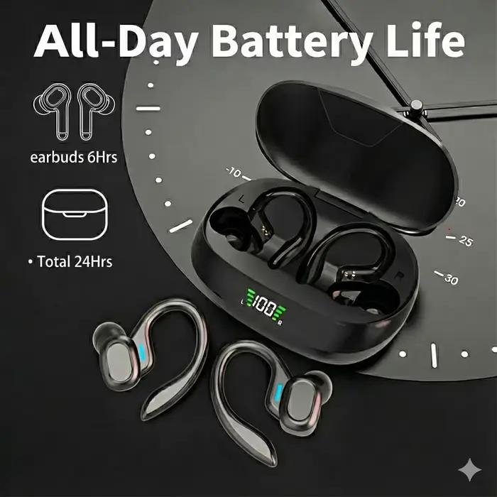 Écouteurs Bluetooth sans fil pour le sport