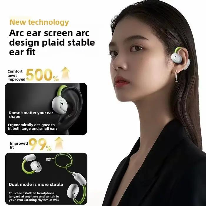Écouteurs sans fil Bluetooth : Conception ouverte (OWS)