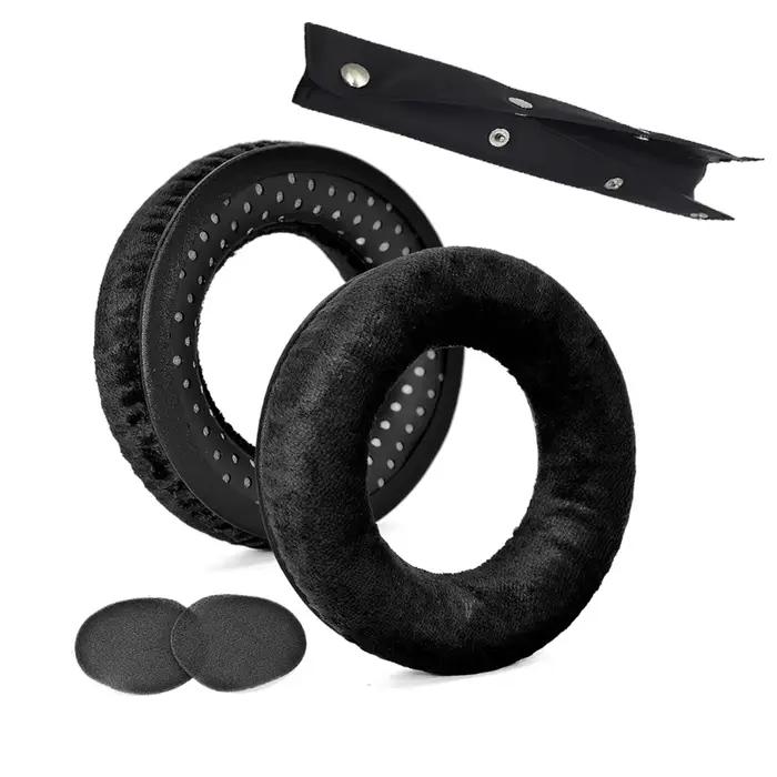 Coussinets d'oreille de remplacement DT 770 cuir et mousse pour écouteurs Beyerdynamic DT770 DT880 DT990 PRO confort audio qualité sonore immersive occasionnels usage professionnel