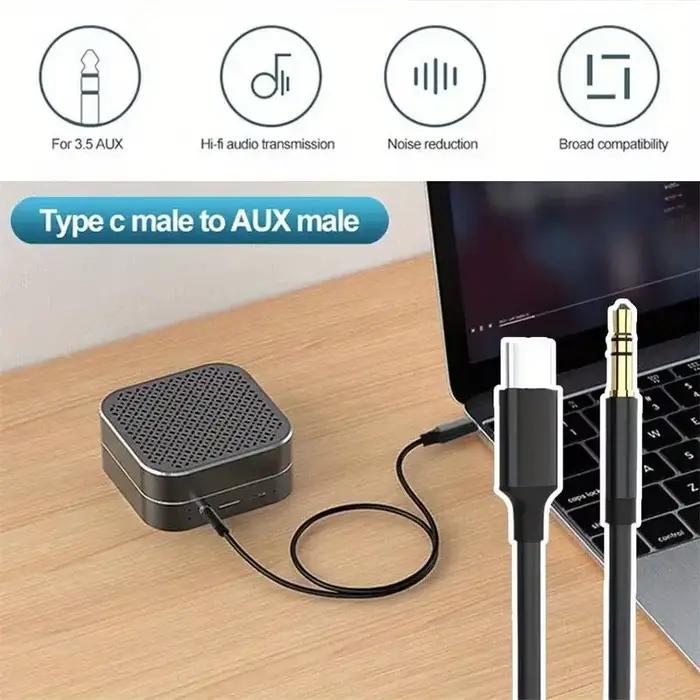 Câble adaptateur audio USB Type C vers prise jack 3
