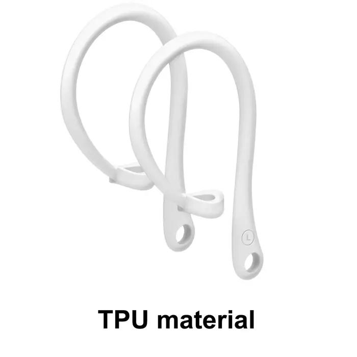 1 paire d'attaches d'oreille anti-perte pour Apple AirPods 4 3 2 1