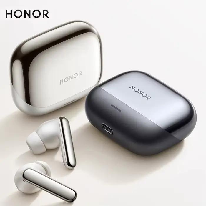 Honor Earbuds 4 dans l'oreille ANC suppression du bruit 50dB IP54 Sport étanche jeu faible latence Bluetooth écouteur
