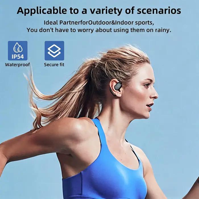 Écouteurs à conduction osseuse Bluetooth sans fil