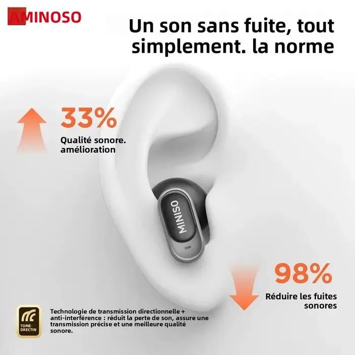 MINISO MS105 Bluetooth écouteur dans l'oreille écouteurs souples