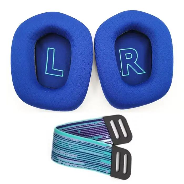 Coussinets d'oreille de remplacement pour casques de jeu sans fil Logitech G733 G535 G335 Lightspeed