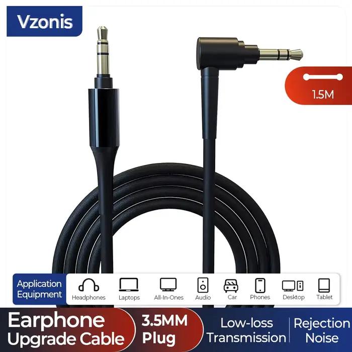 Câble audio de remplacement pour casque 3,5 mm haut-parleur multimédia MP3 MP4 Sony WH-1000XM6 XM5 XM4 XM3 H900 N950 MDR-10r occassions spéciales