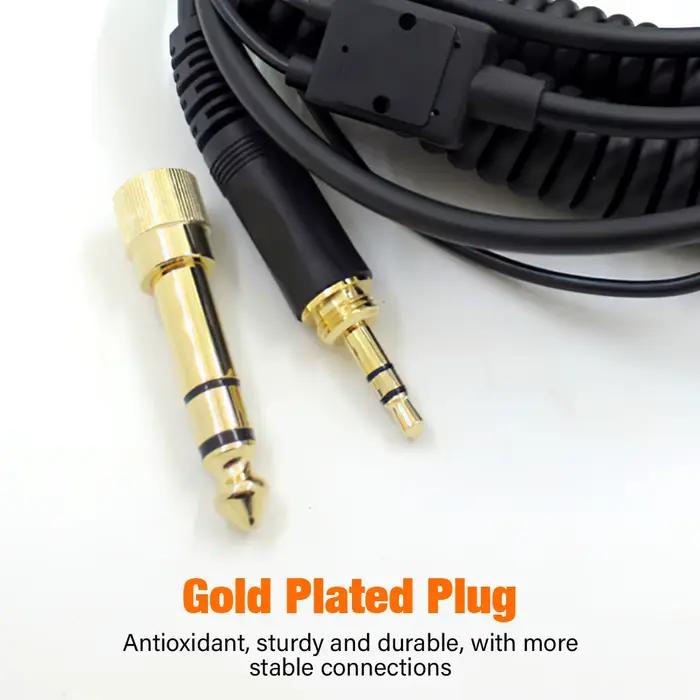Câble audio SIXEVE 1.5m HIFI sonorité claire fil de cuivre pur plaqués or pour PC téléphone multimedia gamer musicien