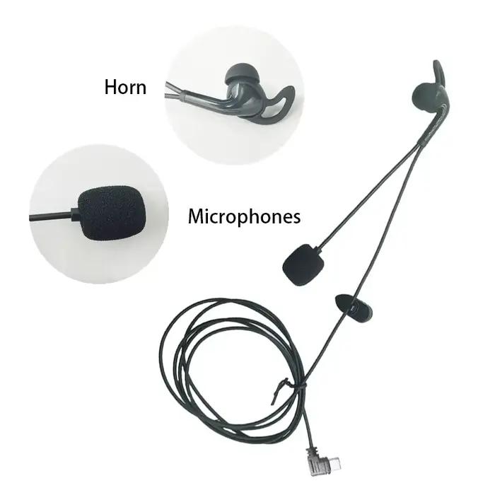 2 écouteurs intra-auriculaires EJEAS avec interface Type-C