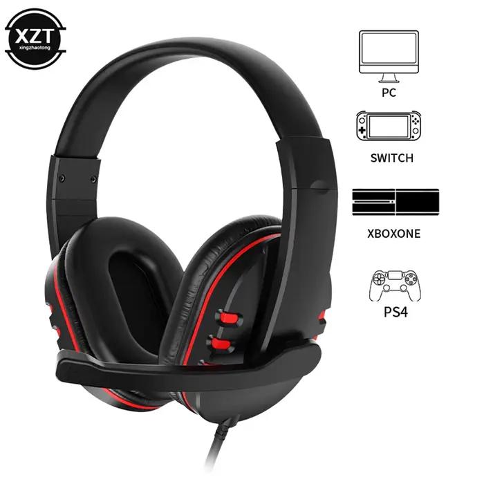 Ecouteurs de jeu filaires avec annulation de bruit pour PS4 PS5 Nintendo Switch et PC une expérience sonore magique pour gamer et cadeau surprise