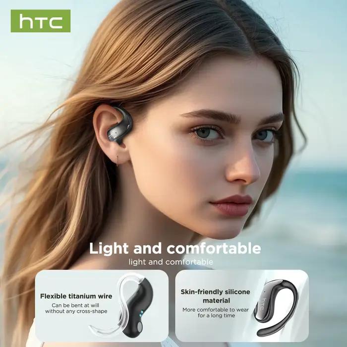Écouteurs sans fil Bluetooth HTC NE19 à oreille ouverte