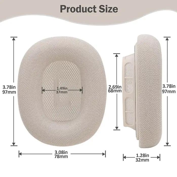 Housse d'écouteurs couleur originale pour Apple AirPods Max 1 Air Pods Max 2