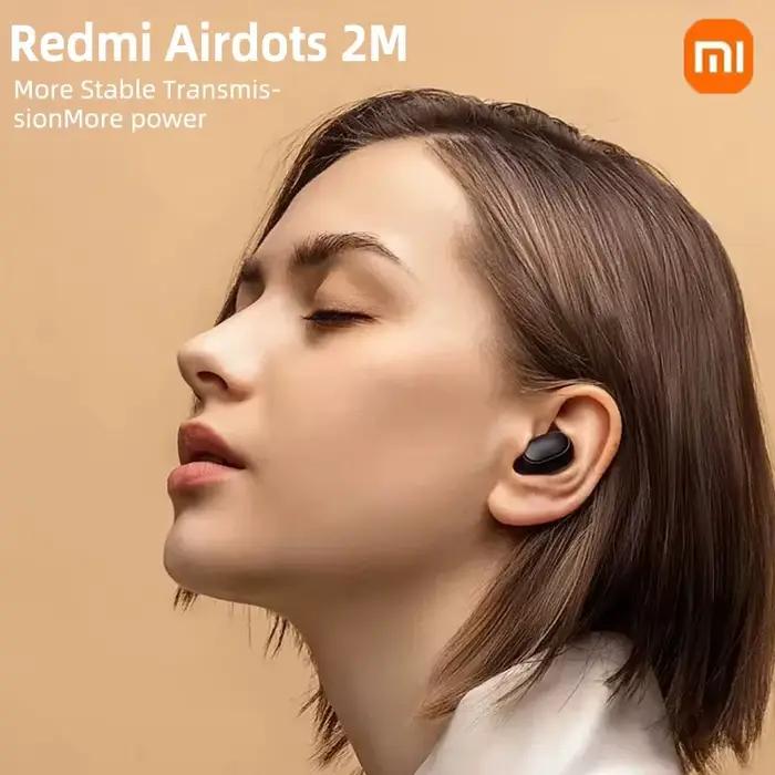 Ecouteurs sans fil Xiaomi Airdots 2 casque Bluetooth imperméable avec annulation de bruit pour musique sport et travail occasions spéciales