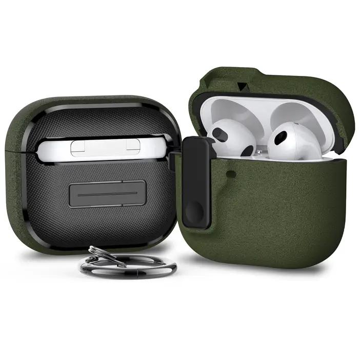 Étui antichoc avec boucle de sécurité pour AirPods 3 4