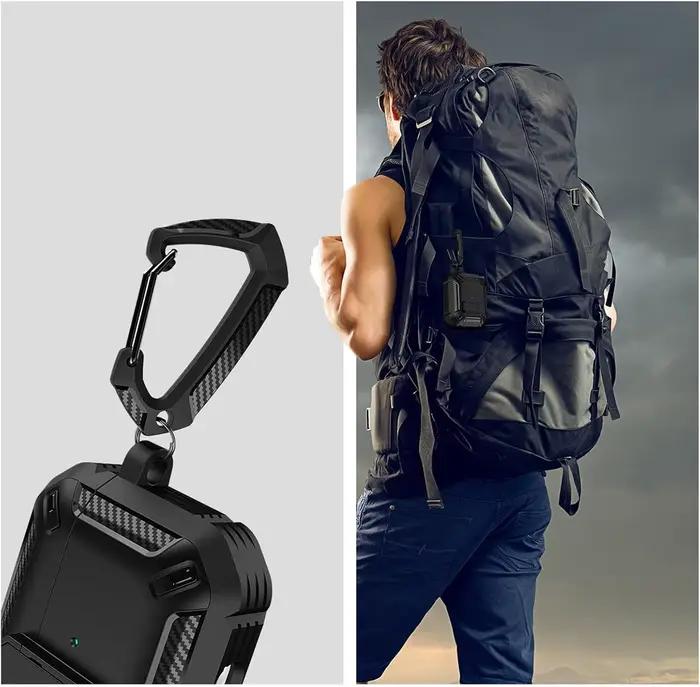 Étui de protection avec verrou de sécurité pour AirPods Pro 3 2026