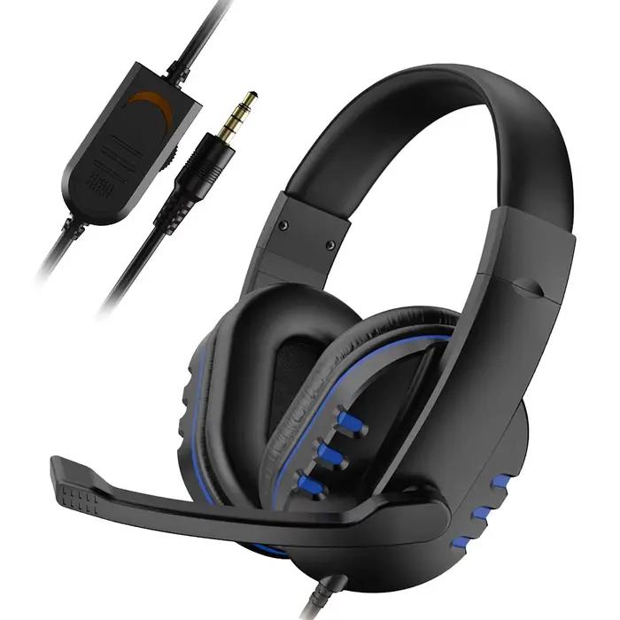 Écouteurs Intra-auriculaires Filaire avec Microphone pour Jeu Vidéo, Musique, PS4, Smartphone et PC Occasions Spéciales