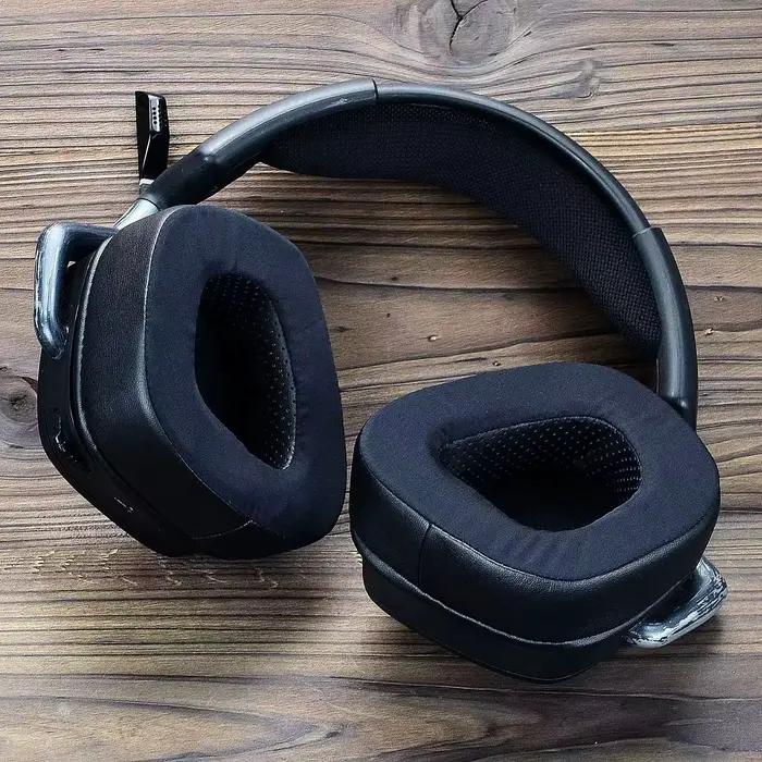 Coussinets d'oreille en gel refroidissant pour casque de jeu sans fil Corsair Void PRO ELITE