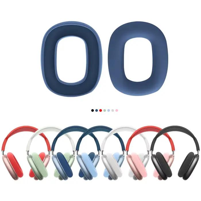 1 paire de coussinets d'oreille en silicone doux et protecteurs