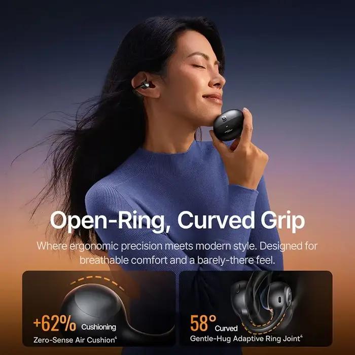 Écouteurs sans fil Baseus Inspire XC1 avec technologie Bose pour un son haute fidélité à oreille ouverte pour homme et femme occasions spéciales