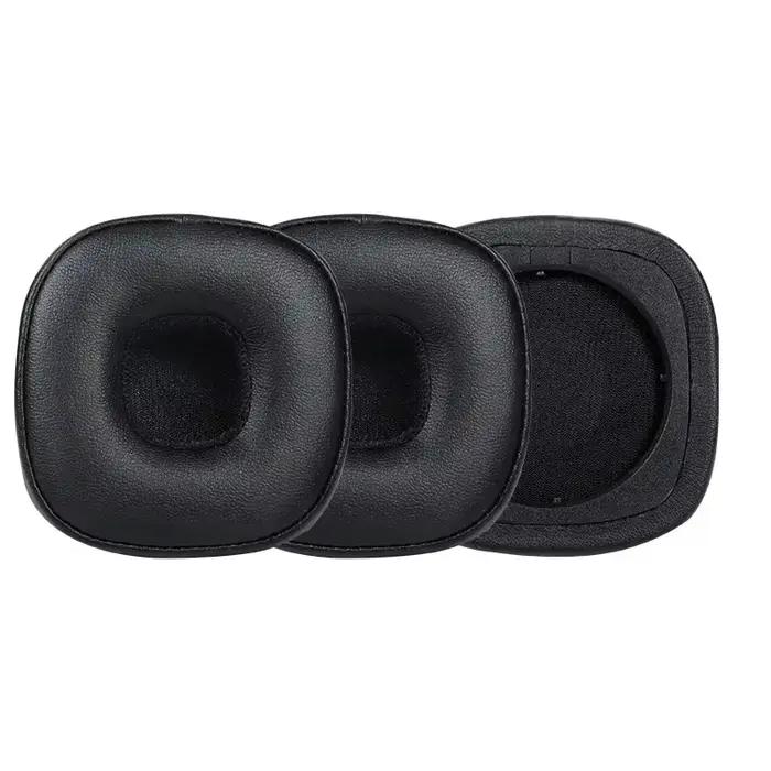 Coussinets d'oreille en cuir doux et mousse de mémoire de forme pour confort et isolation sonore supérieure occasionnels utilisation audio et cadeaux