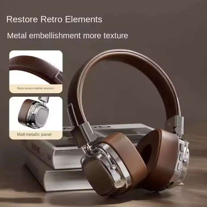 Nouveau casque pliable sans fil Bluetooth 5.3 pour DJ, gamers et amoureux de la musique haute qualité