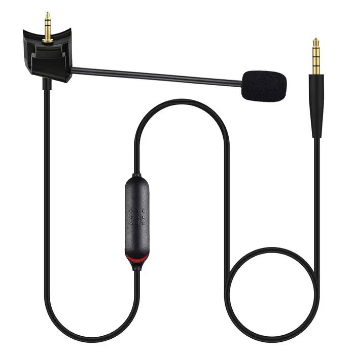 Microphone QC45 avec interrupteur muet pour Bose Quietcomfort 45
