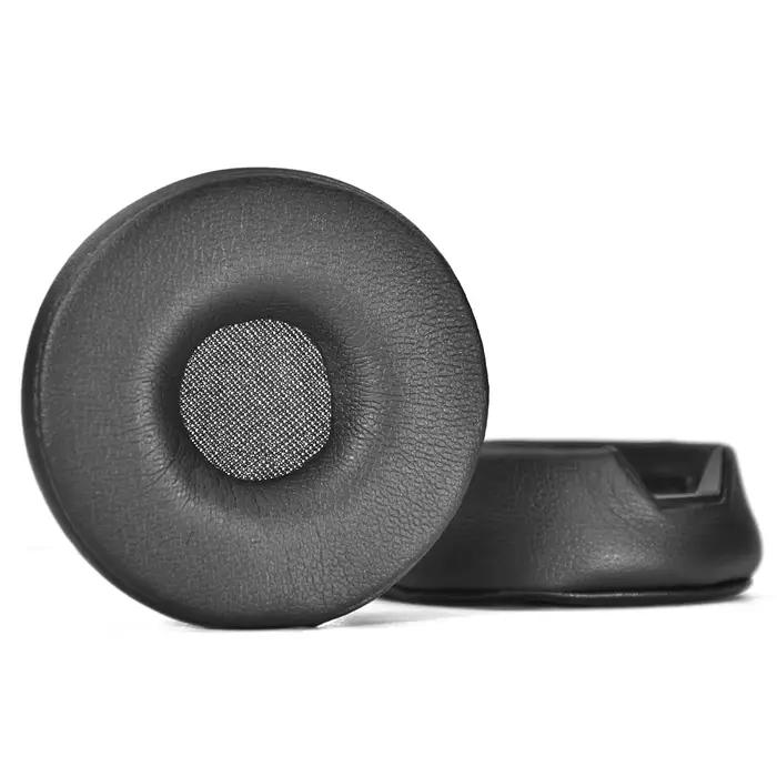 Coussinets d'oreille en cuir de remplacement de haute qualité avec boucle pour écouteurs stéréo Jabra Engage 55/Engage 65/Engage 75