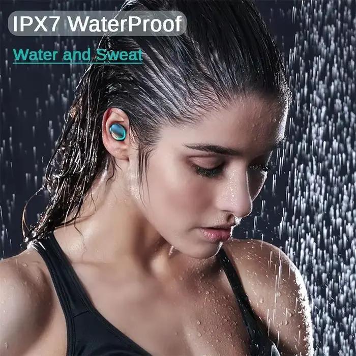 F9 TWS écouteurs sans fil Bluetooth écouteur HIFI musique stéréo casque avec micro contrôle tactile