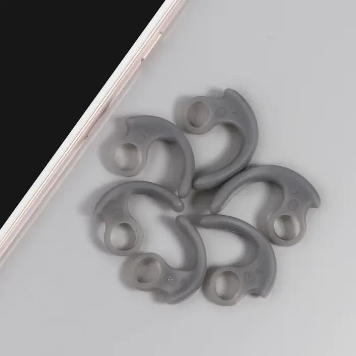 Écouteurs intra-auriculaires à crochet en silicone souple
