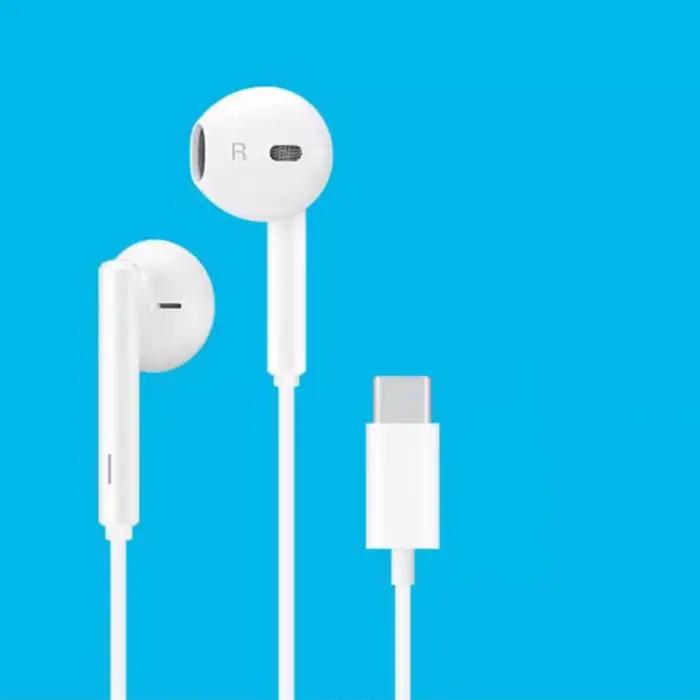 Ecouteurs intra-auriculaires filaires Rockever pour Honor 400 300 Pro X60GT avec suppression active du bruit et contrôle du volume pour musique, jeux, travail et plus