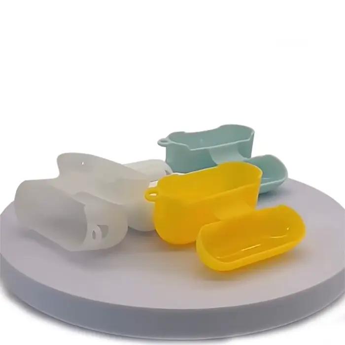 Pour AirPods Pro étui de protection Silicone nouvelle couleur unie Apple Bluetooth casque coque souple housse
