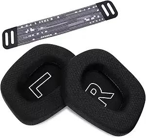 Coussinets d'oreille de remplacement pour casques de jeu sans fil Logitech G733 G535 G335 Lightspeed