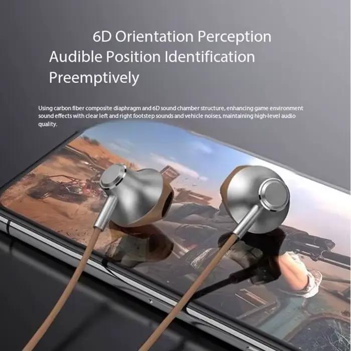 Écouteurs Bluetooth Filaire 6D Surround Bass pour Apple Lightning iPhone 11-17 Pro Max Mini XS XR X 7 8 6 et Samsung
