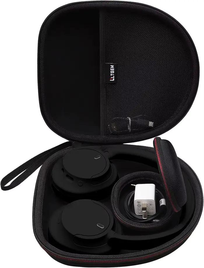 Étui pour écouteurs antibruit Sony WH-CH720N WH-CH520 avec mallette à accessoires amovible protection antibruit portable audio occasionnels