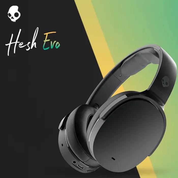 Original Skullcandy Hesh Evo S6HVW-N740 casque sur l'oreille longue Endurance écouteurs sans fil Bluetooth