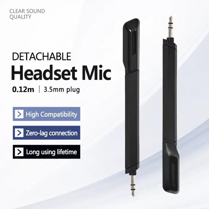 Microphone de remplacement professionnel à réduction de bruit claire pour casque sans fil Logitech G733 Lightspeed