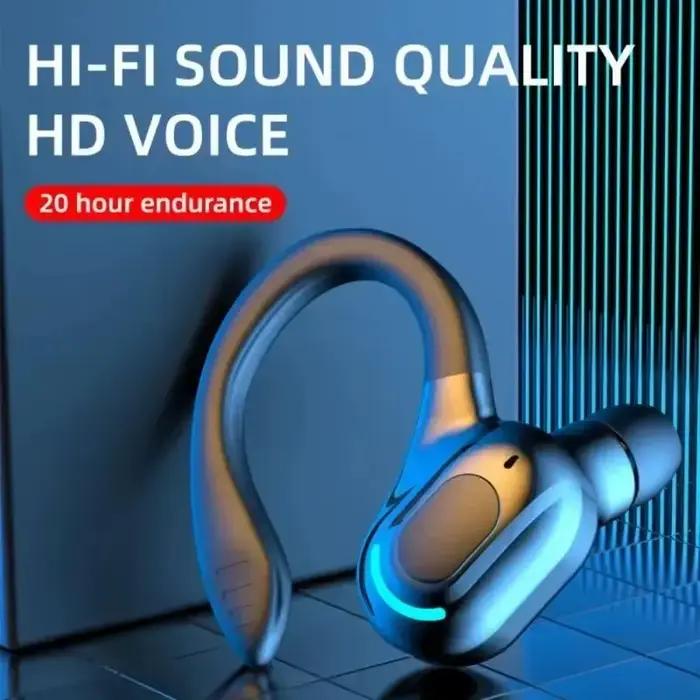 F8 Bluetooth 5.2 écouteur sans fil crochet d'oreille Mini casque d'affaires HIFI basse suppression du bruit sport jeu écouteurs
