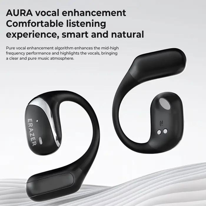 Écouteurs sans fil d'origine ERAZER X9 OWS HiFi stéréo sport ouvert Bluetooth