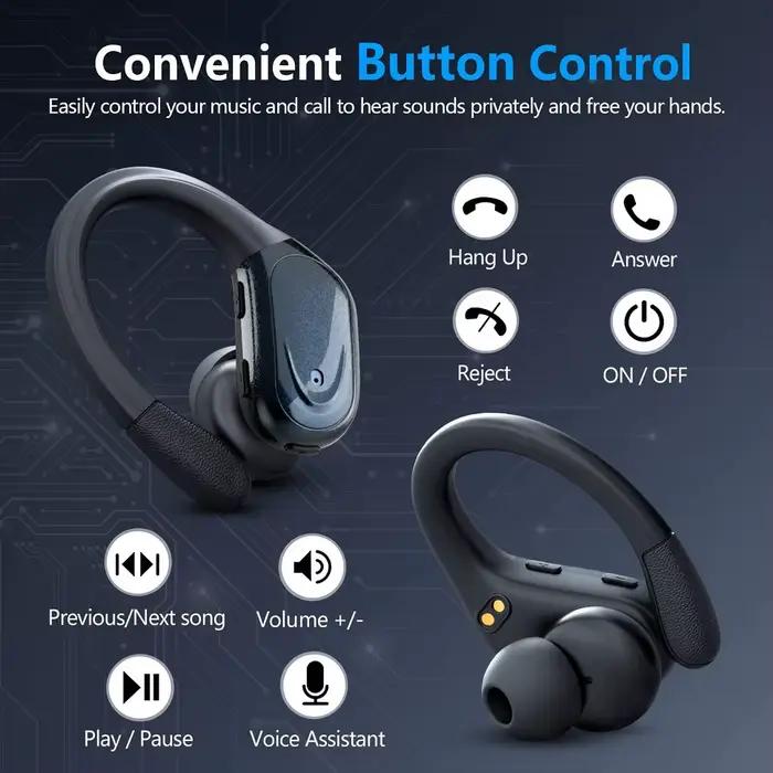 Écouteurs sans fil Bluetooth 5.3