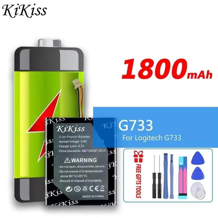 Batterie pour casque de jeu haute compatibilité 1800mAh