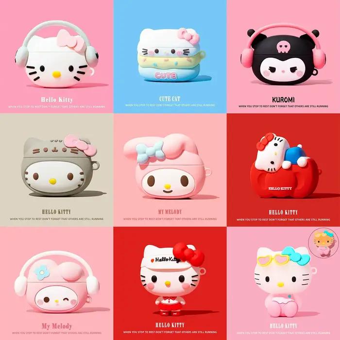 Cute cartoon Case For AirPods Pro3 soft shell Wireless earphone