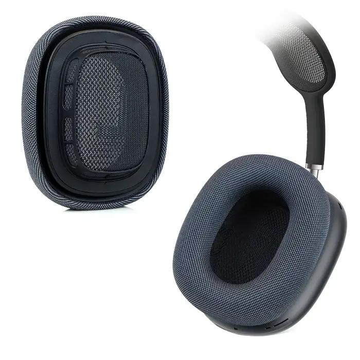 Housses d'oreillettes en cuir et mousse à mémoire de forme pour AirPods Max 2024 accessoires d'écouteurs confortables et durables six couleurs audacieuses occasions spéciales à offrir